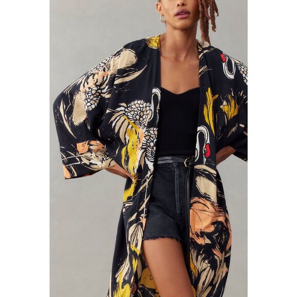 Anthropologie Other - Anthropologie Bel Kazan Printed Kimono